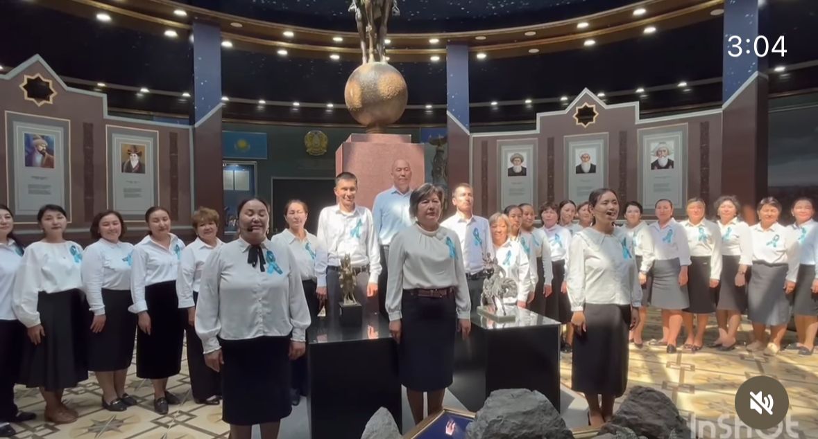 Халықтың ерлігі мен бірлігін ұлықтайтын Ұлы Жеңіске 80 жыл толуына орай және Әлия Молдағулованың 100 жылдығына арналған челлендж.