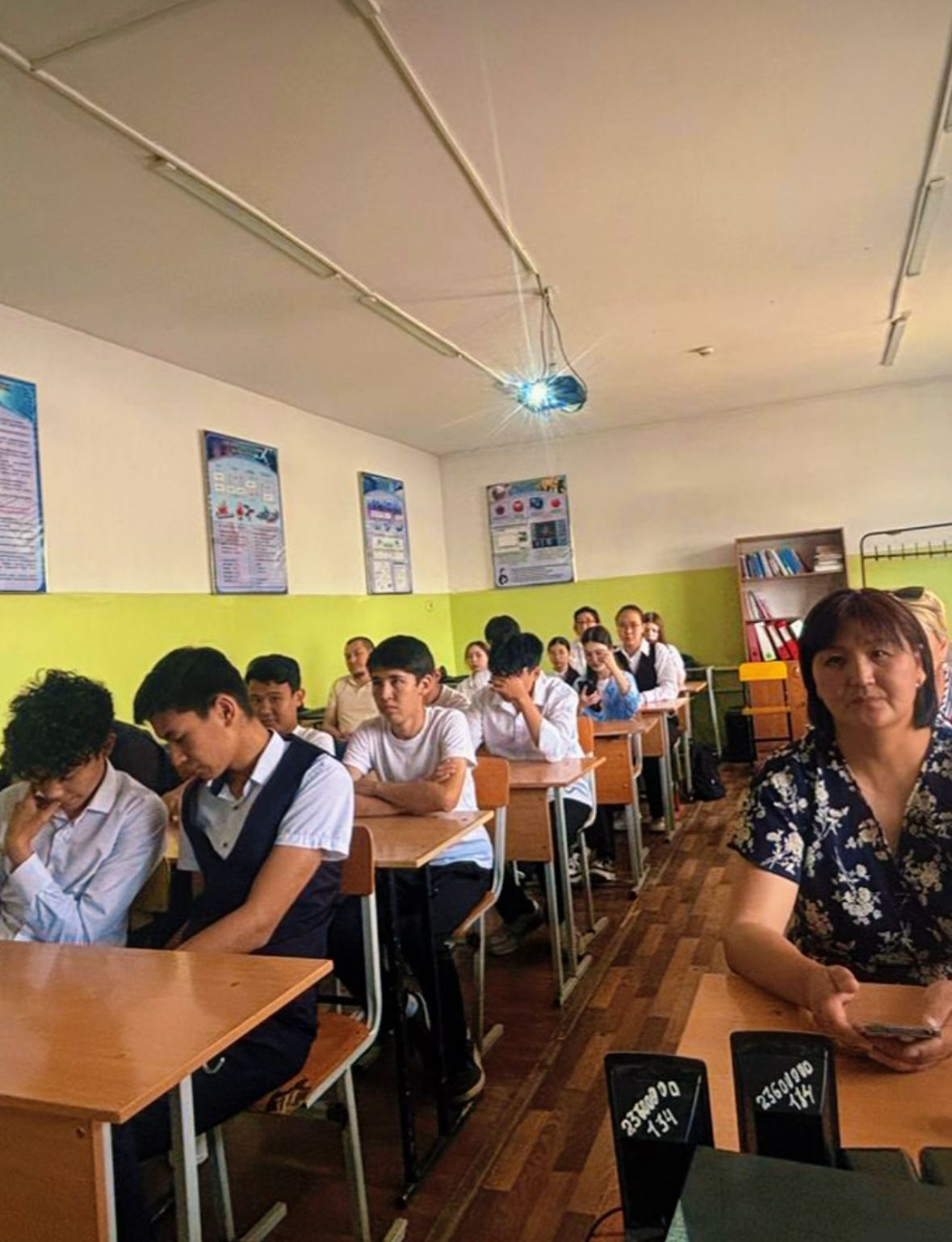 «Бала қауіпсіздігі – басты назарда!» тақырыбындағы ата-аналармен өткен жиналыс